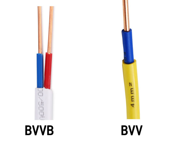 BVVB與B<a href='//yanwo8.cn/vvdianlan/' target='_blank'><u>VV電纜</u></a>區別圖